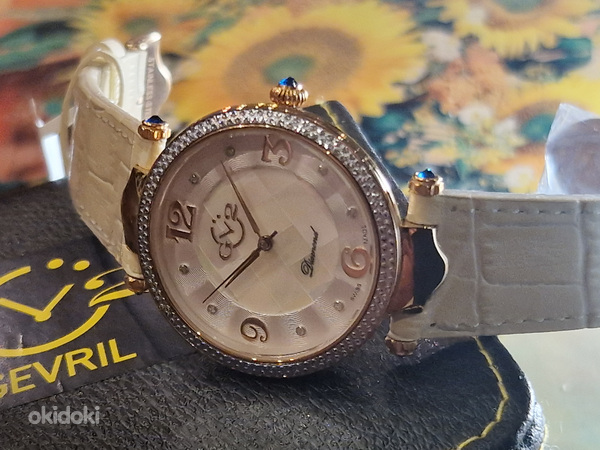Продаются фирменные швейцарские часы GEVRIL - 65% Очень крас (фото #1)