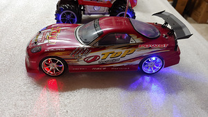 Raadioteel juhitav auto Mazda RX-7 RC drift car 1:14 (7 foto / 7)