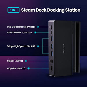 Док-станция для Steam Deck ROG Ally Nintendo Switch (4 фото из 6)