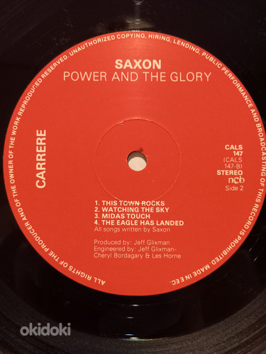 Saxon "Power and the glory" (фото #2)