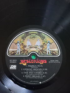 YES "YESTERDAYS" USA (3 foto / 4)