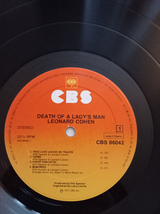 Leonard Cohen "Death of a ladies man" (3 foto / 4)