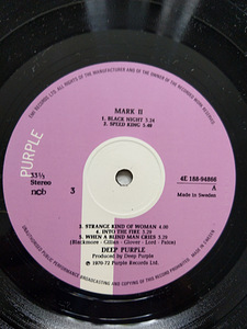 Deep Purple "Mark I & II" 2 LP (4 фото из 5)