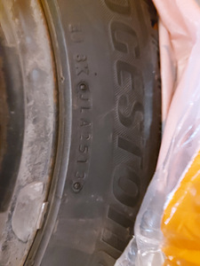 Bridgestone talverehvid velgedega. (3 foto / 5)