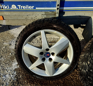 Saab veljed väga hea rehvidega (5 foto / 9)