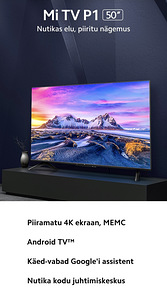 50" SMART TV XIAOMI (1 foto / 10)