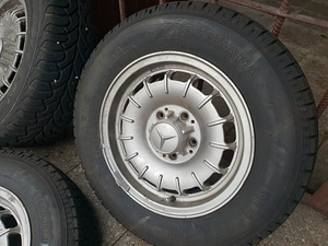 Литые диски Mercedes W123 W116 R14 (2 фото из 7)