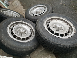 Литые диски Mercedes W123 W116 R14 (5 фото из 7)