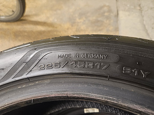 225/45R17 Goodyear Eagle F1 ( 6mm ) (4 foto / 8)