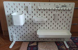 Perfoseina kombinatsioon SKÅDIS Ikea 56 x 36 cm (1 foto / 2)