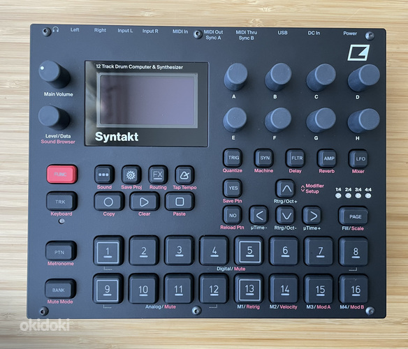Elektron Syntakt Drum Computer and Synthesizer (фото #1)