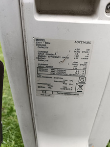 Õhksoojuspump Fujitsu Nocria (3 foto / 4)