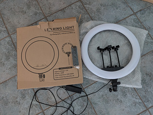 LED RING LIGHT 46 CM, 18” (2 foto / 5)