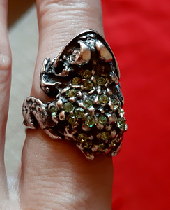 Серебряное кольцо, 18,5 размер
