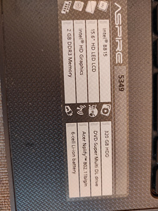 Ноутбук Acer (3 фото из 10)