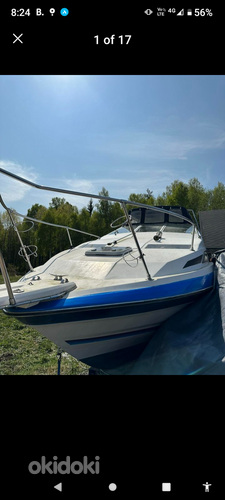 Bayliner2155 ja parasailing vari