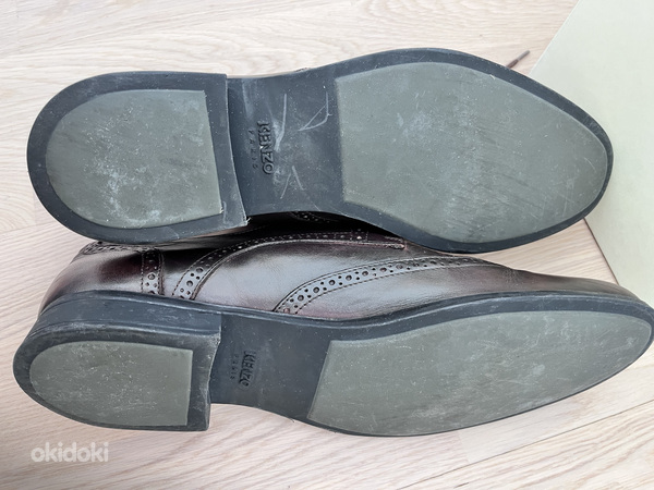 Кожаные туфли Kenzo размер 10 (размер 45) (фото #2)