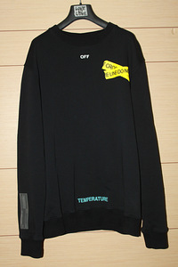 Vintage Off White “Fire Tape” Crewneck (3 foto / 9)