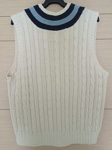 Vintage Polo Ralph Lauren Hand Knit Cable Sweater Vest (3 foto / 5)