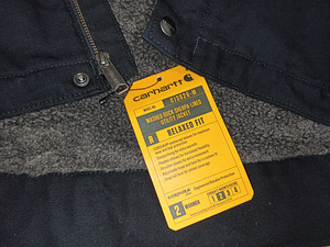 Carhartt Men's Relaxed Fit Washed Duck Sherpa-Lined Utility (5 foto / 7)