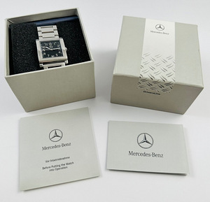 Стильные часы Mercedes Benz Chrome,в коробке, как новые!