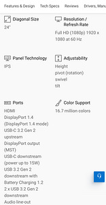 Monitor - DELL UltraSharp U2422H (3 foto / 10)
