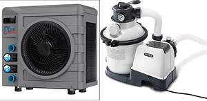 Basseini soojuspump Nano Action 4kW + veepump Intex SX1200 (1 foto / 4)