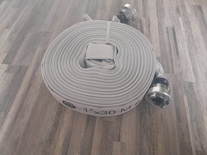 TULETÕRJEVOOLIK 30M, 1" Uus voolik 30 M, PVC riidel Töörõh (2 foto / 2)