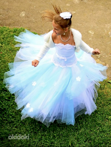 Нарядное платье для девочки 6-7 лет (фото #1)