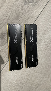 2x8GB Kingston HyperX Fury 3200 RGB (1 foto / 7)