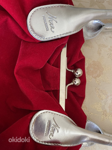 Nina Ricci uus kott,samet,originaal (foto #2)