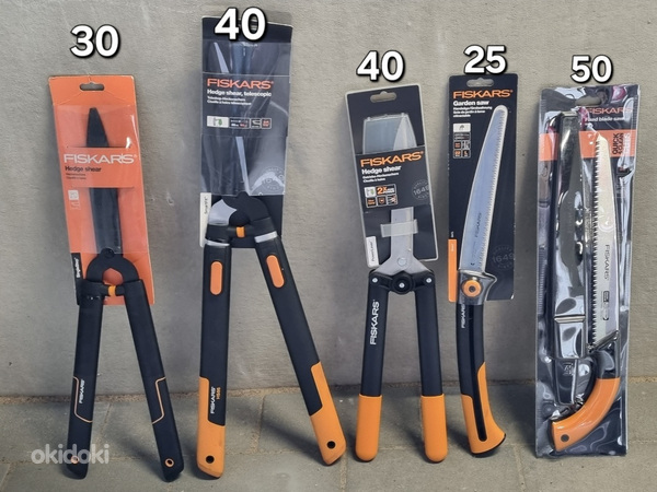 Новые инструменты Fiskars цены 10-50 (фото #2)