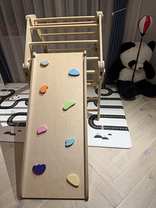 Puidust ronimis- ja liumäokompleks Pikleri stiilis (4 foto / 10)