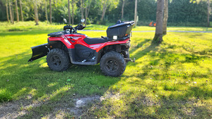 CFMOTO 520L EPS, punane L7e + LED tuled ja TFT display (2 foto / 4)
