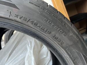 Suverehvid R19 245/45 & 275/40 (2 foto / 6)