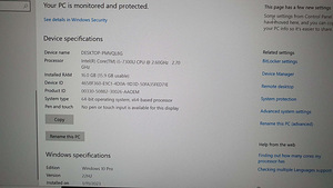 Dell E7480 16gb DDR4 256gb SSD (6 foto / 6)