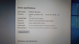 Asus X52J i3 6gb ram SSD (4 foto / 4)