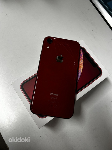 Apple iPhone XR 64gb, красный (фото #4)