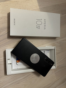 Sony Xperia 10 IV, must, 6GB/128GB (3 foto / 3)