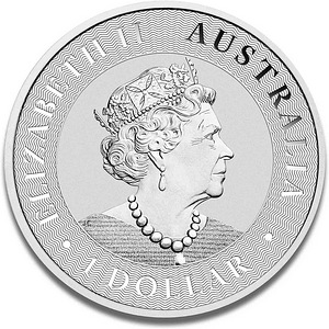 Hõbemünt 1 oz Austraalia Kangaroo Hea jõulukink! (1 foto / 2)