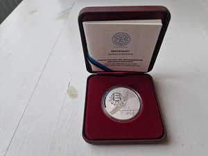 Hõbemünt 15 euro Friedrich Karl Akel - 150. sünniaastapäev (3 foto / 3)