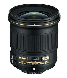 Nikon AF-S 24mm F1,8G ED