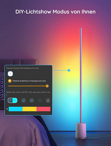 UUS! RGBIC LED Põranda Lamp Govee (2 foto / 4)