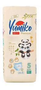 Püksmähkmed Yumiko Premium Pants XL, s. 5, 9-17 kg, 40tk