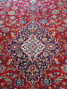 Настоящий персидский ковер Keshan 420 x 320 см (5 фото из 9)