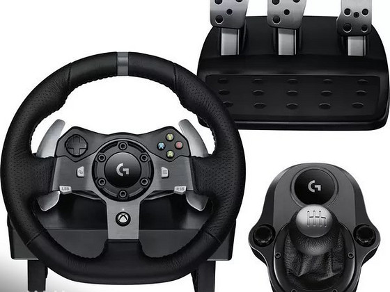 Руль Logitech G920 + коробка передач Xbox One Pc Series X/S