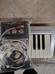 Klaver M-Audio KeyRig 49 + Controller (2 foto / 2)