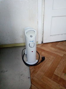 Õliradiaator PROF 5 ribi, 600W (2 foto / 2)