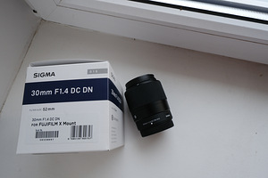 Sigma 30mm 1.4 for fujifilm