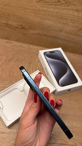 iPhone 15 Pro 512GB Blue Titanium – aku 89%, täiskomplekt (7 foto / 7)